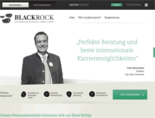 Tablet Screenshot of blackrockcareer.com